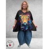 Frenzi  Shirt A-Lijn Leopard  Uniek