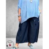 Frenzi  Broek Wijd Jeans Met Dots