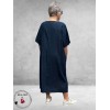 Frenzi Jurk Jeanslook Met Applicaties