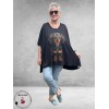Frenzi Shirt Oversized Schattige Teckel