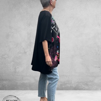 Frenzi Shirt Oversize Pink Panter