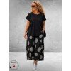 Frenzi Ballonbroek Zwart/Grijs Dots