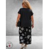 Frenzi Ballonbroek Zwart/Grijs Dots