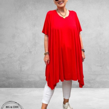 Frenzi Tuniek A-Lijn Bella Rood