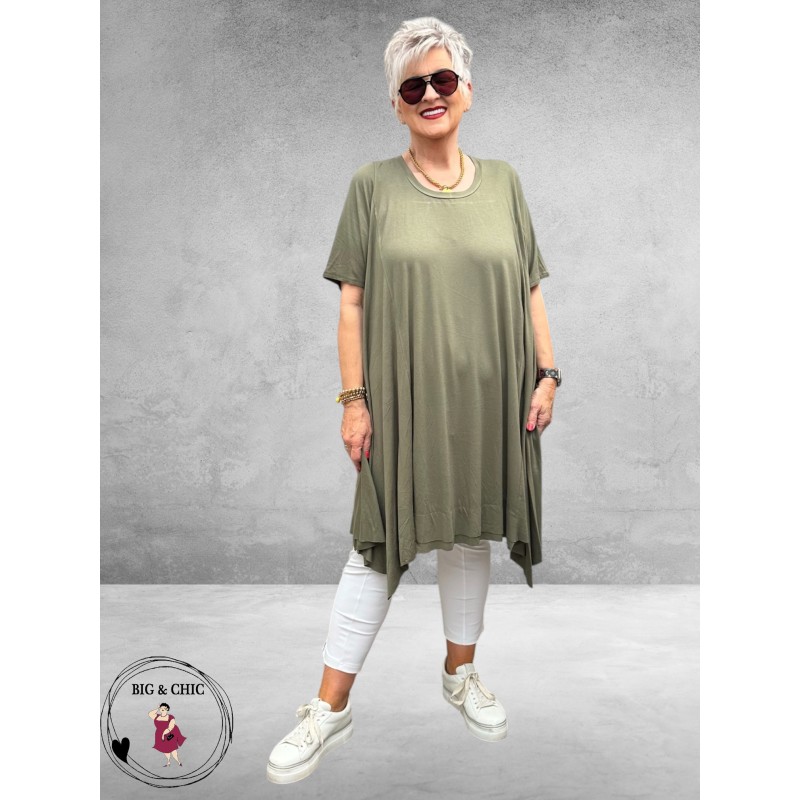 Frenzi Tuniek A-Lijn Bella Khaki