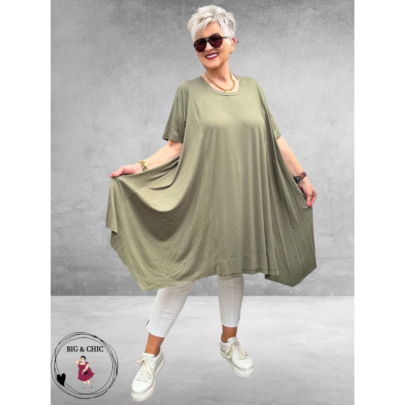 Frenzi Tuniek A-Lijn Bella Khaki