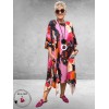 Frenzi Jurk Art Faces Roze