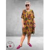 Frenzi Tuniek/Jurk Suus Geel/Fuchsia