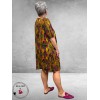 Frenzi Tuniek/Jurk Suus Geel/Fuchsia