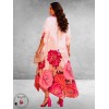 Divas Jurk Flowers Rood-Roze