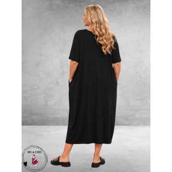 Divas Jurk Jersey Boom Applicatie