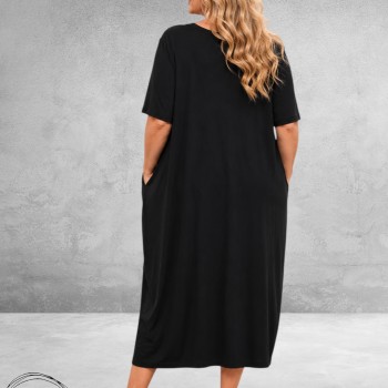 Divas Jurk Jersey Boom Applicatie
