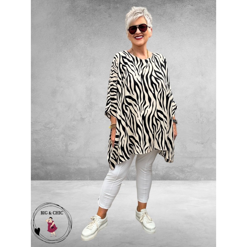 Frenzi Tuniek Oversized Zebra
