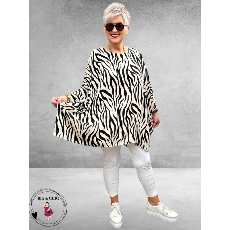 Frenzi Tuniek Oversized Zebra