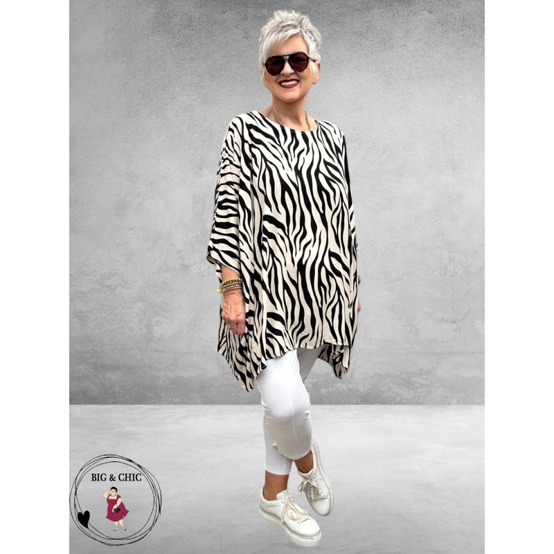 Frenzi Tuniek Oversized Zebra