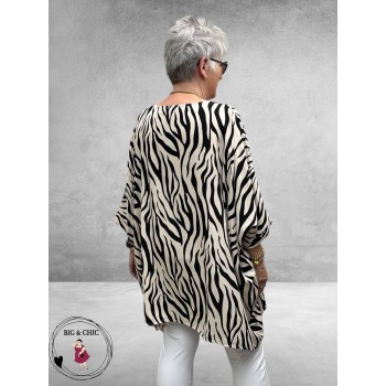 Frenzi Tuniek Oversized Zebra