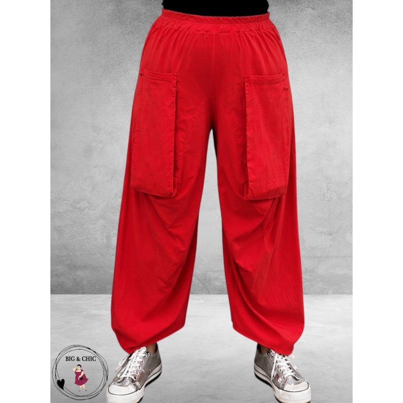 Frenzi Tweedelige Broekpak Rood