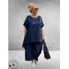 Frenzi Shirt A-lijn Jeans Met Dots