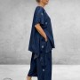 Frenzi  Broek Wijd Jeans Met Dots