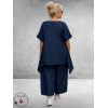 Frenzi Shirt A-lijn Jeans Met Dots