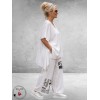 Frenzi Tweedelige Pak Wit Trendy Touch