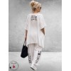 Frenzi Tweedelige Pak Wit Trendy Touch