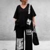 Frenzi Tweedelige Pak Zwart Trendy Touch