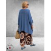 Frenzi Ballonbroek Tie-Dye Bruin-Blauw