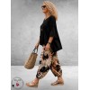 Frenzi Ballonbroek Tie-Dye Bruin-Zwart