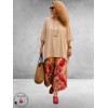 Frenzi Ballonbroek Tie-Dye Rose-Orange-Zand