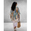 Frenzi Shirt  Katoen Artistiek Print