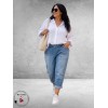 Frenzi Jeans Mom Model