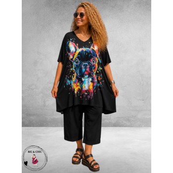 Frenzi Shirt Oversized  Franse Bulldog