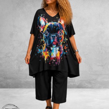 Frenzi Shirt Oversized  Franse Bulldog