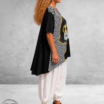 Frenzi Shirt/Tuniek Fashion Art