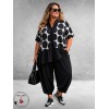 Frenzi Blouse/Tuniek Strippenprint 