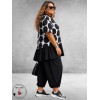 Frenzi Blouse/Tuniek Strippenprint 