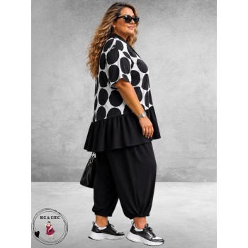 Frenzi Blouse/Tuniek Strippenprint 
