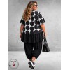 Frenzi Blouse/Tuniek Strippenprint 