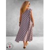 Frenzi Jurk Speelse Twist Taupe/Ecru Dots