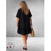 Frenzi Little Black Dress Katoen