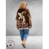 Frenzi Shirt Oversize Mediterrane Sfeer Aardetinten