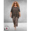 Frenzi Shirt Ausbrenner Bruin