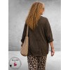 Frenzi Shirt Ausbrenner Bruin