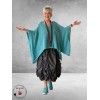 Frenzi Overgooier-Trui Turquoise