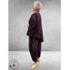 Frenzi Jasje Asymmetrisch Ribcord Aubergine