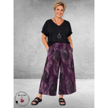 Frenzi Pantalon Baby Ribcord Aubergine