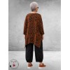Frenzi Tuniek Roestbruin Panterprint