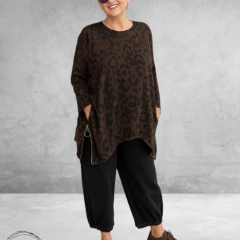 Frenzi Tuniek Bruin Panterprint
