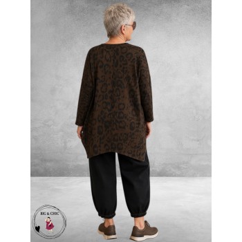 Frenzi Tuniek Bruin Panterprint